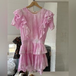 LoveShack Fancy Natasha Mini Dress xs